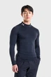 Чоловічий чорний лонгслів UA HG Armour Comp Mock LS Under Armour XXL 1369606-001 - изображение 1