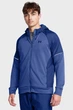 Чоловіче синє худі UA AF Storm FZ Hoodie Under Armour S 1373781-432 - изображение 1