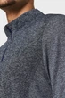 Чоловіча темно-сіра спортивна кофта UA SEAMLESS STRIDE 1/4 ZIP Under Armour S 1378168-539 - изображение 3