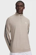 Чоловіча бежева спортивна кофта UA Tech Taping 1/2 Zip-BRN Under Armour SM 6012357-203 - изображение 1