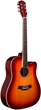 Акустична гітара Alfabeto WG150 (3 Tone Sunburst) (T03) + чохол - зображення 2