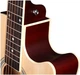 Акустична гітара Alfabeto WG150 (3 Tone Sunburst) (T03) + чохол - зображення 4