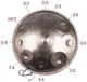 Ханг Fzone HP22I9N-Purple - Handpan Drum 22" - изображение 8