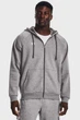 Чоловіче сіре худі UA Rival Fleece FZ Hoodie Under Armour XXL 1379767-025 - зображення 1