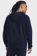 Чоловіче темно-синє худі UA Rival Fleece FZ Hoodie Under Armour L 1379767-410 - изображение 3