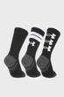 Чорні носки (3 пари) UA Perf Tech Nov Under Armour LG 1379515-002 - зображення 2