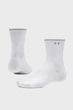 Білі шкарпетки UA Velociti Lite 1pk Crew Under Armour SM 6009334-100 - изображение 3