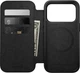 Etui z klapką Nomad Modern Leather Folio Magsafe do iPhone 17 Pro Czarne (856504014193) - obraz 3