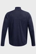 Чоловічий темно-синій лонгслів UA Tech Textured 1/2 Zip Under Armour S 1382797-410 - изображение 4