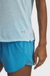 Жіноча блакитна футболка UA Launch Camo Shortsleeve Under Armour XS 1386337-494 - изображение 3