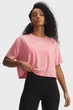 Жіноча рожева футболка UA Rival Boxy Tee Wash Under Armour S 6011065-600 - изображение 1