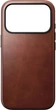 Etui Nomad Modern Leather Case Horween Series Magsafe na iPhone 17 Pro Brązowe (856504014230) - obraz 1