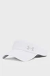 Жіночий білий козирок W Iso-chill Launch Visor Under Armour OSFM 1383480-100 - изображение 1