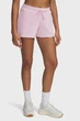Жіночі рожеві шорти UA Rival Terry Short Under Armour LG 1389657-647 - зображення 1