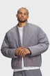 Чоловічий сірий бомбер UA Hoops Woven Jkt Under Armour SM 6011094-024 - изображение 1