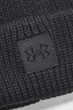 Жіноча чорна шапка Halftime Ribbed Pom-BLK Under Armour OSFM 1373098-001 - изображение 3