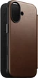 Etui z klapką Nomad Modern Leather Folio Magsafe do iPhone 17 Brązowe (856504014209) - obraz 1