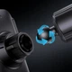 Автодержатель телефона с зарядкой Baseus QI 15W Черный - изображение 7