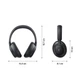 Навушники накладні Baseus Bass BH1 NC Wireless Noise Cancelling Black - зображення 4
