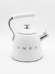 Чайник зі свистком Smeg 2,3 л білий - изображение 1