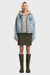 Жіноче бежеве худі Washed G-Star RAW XS D27726,D969 - зображення 2