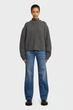Жіночий сірий вовняний светр Cable G-Star RAW S D27730,D770 - изображение 2