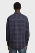 Чоловіча темно-синя картата сорочка Clean Regular Shirt L/S G-Star RAW XL D25196,C436 - зображення 4