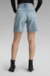 Жіночі блакитні джинсові шорти High Bermuda G-Star RAW 27 D24372,D436 - изображение 2