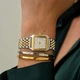 Жіночий Годинник Burker Watches Macy Срібно-золотий - изображение 5