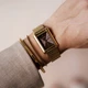 Жіночий Годинник Burker Watches Olivia Коричнево-золотий - изображение 4