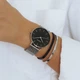 Жіночий Годинник Burker Watches Ruby Чорно-срібний Сітка - изображение 4
