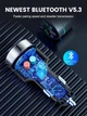 Автомобильный Bluetooth FM-трансмиттер Mohard BC61 5.3, PD 30W + QC3.0, адаптер в прикуриватель, hands-free - изображение 7