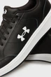 Чоловічі чорні шкіряні снікерси UA Official Under Armour 43 3028486-002 - зображення 2