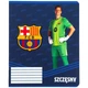 Зошит шкільний Kite FC Barcelona BC26-232, 12 аркушів, клітинка 25 штук - изображение 10