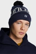 Чоловіча темно-синя шапка M Halftime Pom Beanie Under Armour OSFM 1386634-410 - изображение 2
