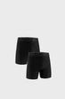 Чоловічі чорні боксери (2 шт.) UA PERFORMANCE POUCH Under Armour MD 6011474-001 - зображення 1