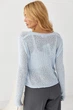 Кардиган з легкої в'язки на гудзиках Lurex Блакитний One Size (2703) - зображення 2