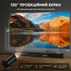 Домашній портативний міні-проектор 4K UHD Magcubic HY300 Android 12 з підтримкою Wi-Fi Bluetooth Чорний - зображення 5