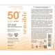 Органічний мінеральний спрей SPF 50+ для чутливої шкіри, ALPHANOVA Organic Sun, 100 г (AN24) - изображение 2