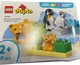 Конструктор LEGO DUPLO Семейство диких животных: пингвины и львы 10 элементов (10442) (955555914835580) - Уценка - изображение 2
