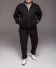 Чоловічий спортивний костюм чорний 4XL арт.2514 - зображення 2