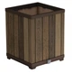 Горщик для квітів Keter Deco Square Planter 74 л горіх 261033 - зображення 1