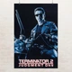 Постер Терминатор: Судный день, Terminator: Judgment Day (1991), Арнольд Шварценеггер, киборг, A3 42×28 см (id0626) - изображение 1