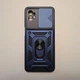 Ударопрочный чехол CamShield Ring для Motorola G32 противоударный бампер синий - изображение 1