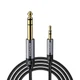 Кабель ESSAGER Jack Cable AUX 3.5mm to 6.5 (6.35) mm Adapter Audio Jack Cable 1.2M F-F (EYPMM-XL0G-P) - изображение 1