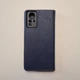 Чехол книжка Keyunfei для Xiaomi Redmi Note 12S на магните темно-синий - изображение 2