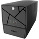 Джерело безперебійного живлення NJOY Keen 1000 (UPLI-LI100KU-CG01B), Lin.int., AVR, 4 x евро, USB, пластик - зображення 1