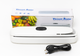 Вакууматор бытовой вакуумный упаковщик для еды Vacuum sealer Model 1 с сенсорным дисплеем 25 см Белый - изображение 2