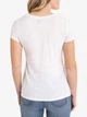 Футболка хлопковая женская U.S. Polo Assn 212120-0H00A(Optic White) XL Белая (786664669516) - изображение 2