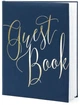 Книга гостей PartyDeco Guest book 20 x 24,5 см 22 картки Темно-синя (KWAP58-074) (5902230789203) - зображення 1